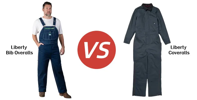 Difference Between Liberty Bib Overalls and Liberty Coveralls